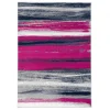 Pergamon Designer Teppich Samba Stripes In Pink Grau 17