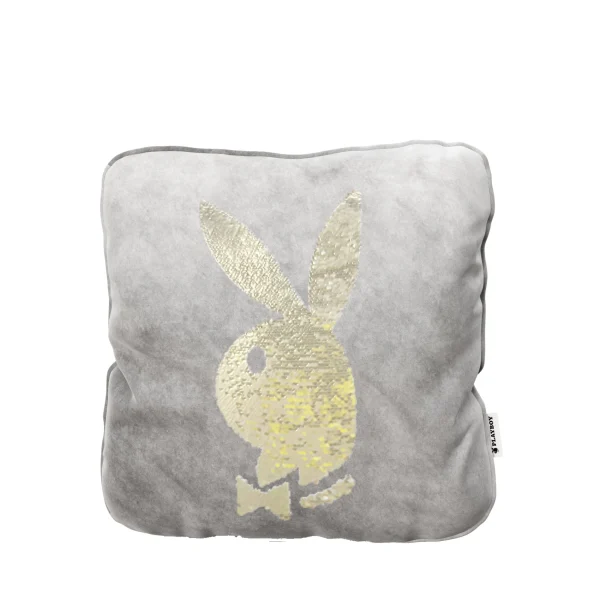 Playboy Dekokissen “ELLEN” In Grau – (H)40 X (B)40cm 3