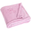 Playshoes Fleece-Decke Bär In Rosa 22