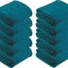 REDBEST Fleece Wohndecke 10er-Pack In Türkis 25