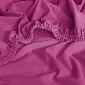 REDBEST Topper-Spannbettlaken Denver In Fuchsia 9