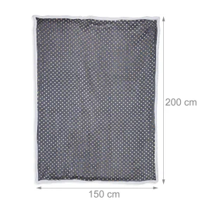 Relaxdays 1x Kuscheldecke In Grau/ Weiß – (B)150 X (T)200 Cm 15