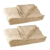 Relaxdays 2x Kuscheldecke In Beige – (B)150 X (T)200 Cm 7