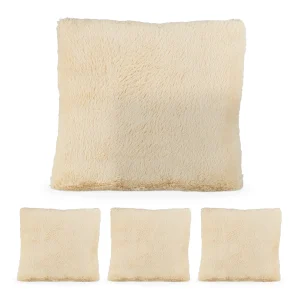 Relaxdays 4 X Kissen In Creme – 35 X 40 Cm 24