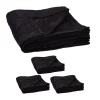 Relaxdays 4x Kuscheldecke In Schwarz – (B)200 X (T)220 Cm 13