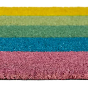 Relaxdays Fußmatte “Regenbogen” In Bunt – (B)60 X (T)40 Cm 20