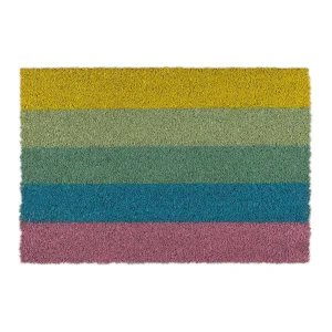 Relaxdays Fußmatte “Regenbogen” In Bunt – (B)60 X (T)40 Cm 24