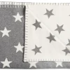 Schardt Strickdecke Big Stars, Grau, 95x 120 Cm 17