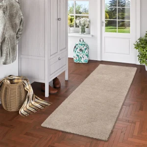 Snapstyle Hochflor Shaggy Läufer Teppich Palace In Taupe 15