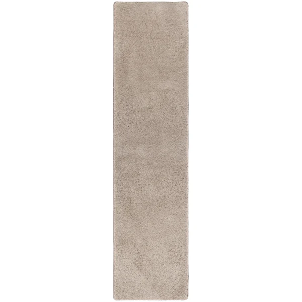 Snapstyle Hochflor Shaggy Läufer Teppich Palace In Taupe 1