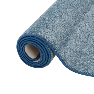 Snapstyle Hochflor Velours Läufer Teppich Luna In Blau 11