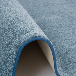 Snapstyle Hochflor Velours Läufer Teppich Luna In Blau 13