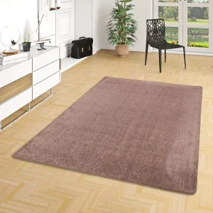 Snapstyle Hochflor Velours Teppich Luna In Schoko 15