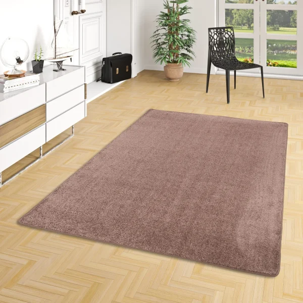 Snapstyle Hochflor Velours Teppich Luna In Schoko 6