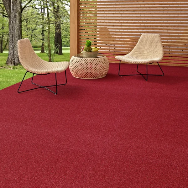 Snapstyle Luxus Designer Kunstrasen Miami In Rot 7