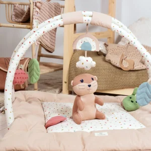 Sterntaler Babydecke Musselin Eichhörnchen + Otter In Beige 15