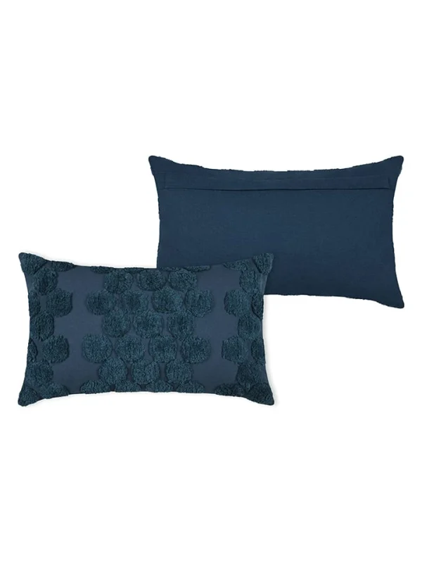 STOF France Kissen “Magdalena” In Blau – (L)50 X (B)30 Cm 4