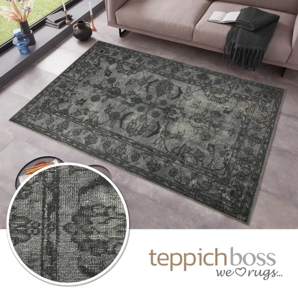 Teppich Boss Orientalischer Design Teppich SUHAR Dunkelgrau 3