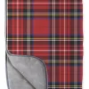 Tierra Bella Decke “Red And Yellow Tartan” In Rot – (L)170 X (B)130 Cm 22