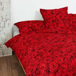 Traumschlaf Bettwäsche Red Rose In Rot 10