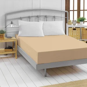 Traumschlaf Spannbettlaken Feinbiber Boxspring In Sand 6