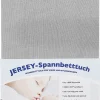 Urra Jersey Spannlaken, Weiß/grau, 40 X 90 Cm, 2er Pack 5