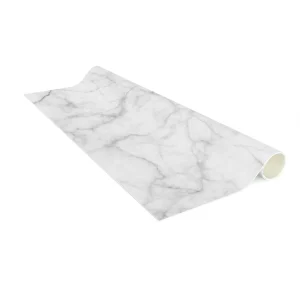 WallArt Vinyl-Teppich – Bianco Carrara In Weiß 19