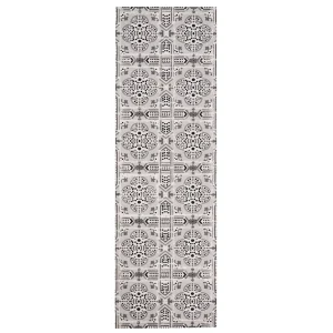 Zala Living Kurzflor Küchenläufer Tile Grau 45×140 Cm 7