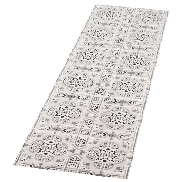 Zala Living Kurzflor Küchenläufer Tile Grau 45×140 Cm 1